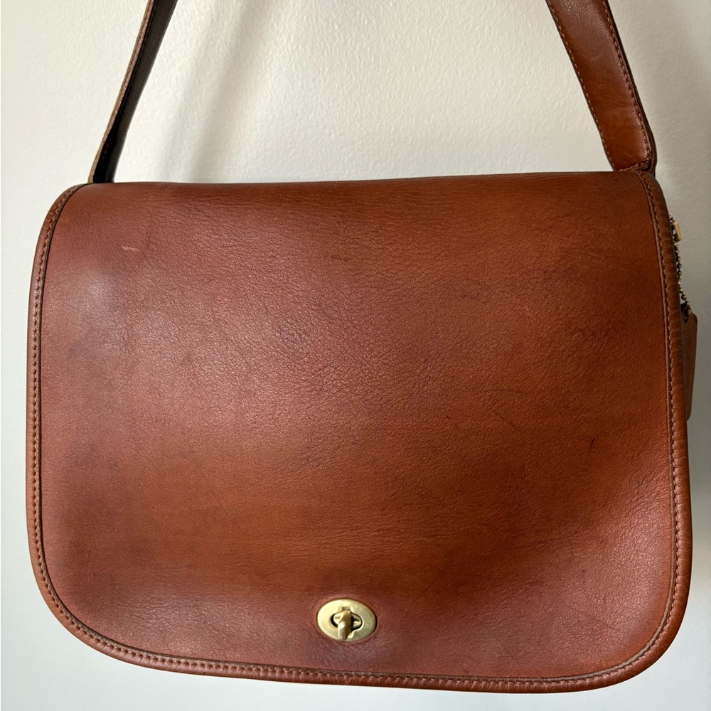 Vintage Coach Ranch Bag British Tan 9852